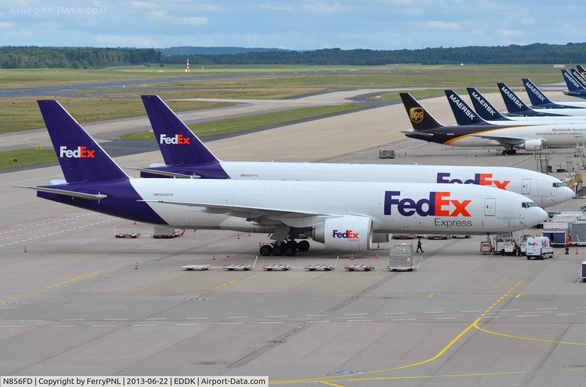 N856FD, 2010 Boeing 777-FS2 C/N 37727, Fedex B772 Freighter in CGN
