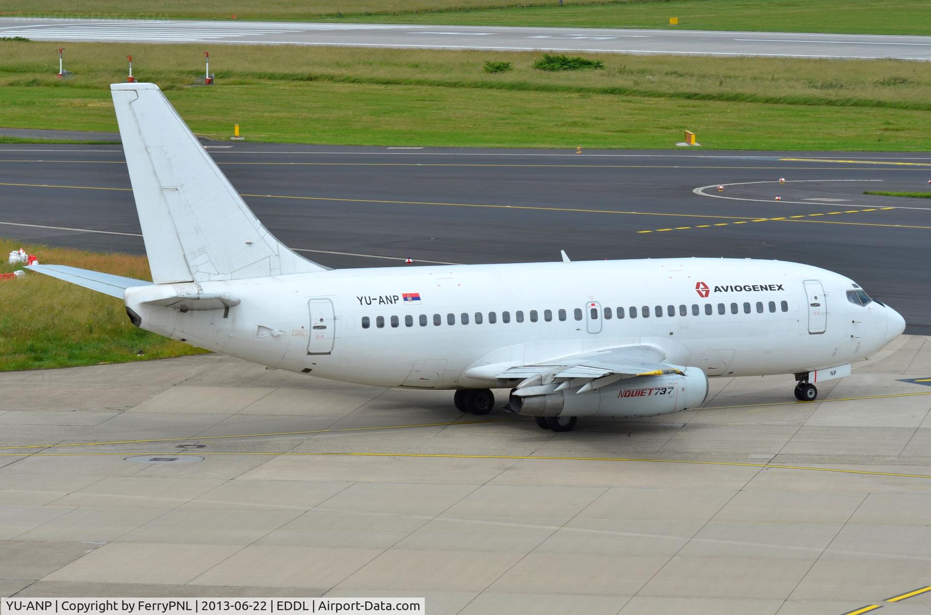 YU-ANP, 1987 Boeing 737-2K3 C/N 23912, Classic B732 of Aviogenex.