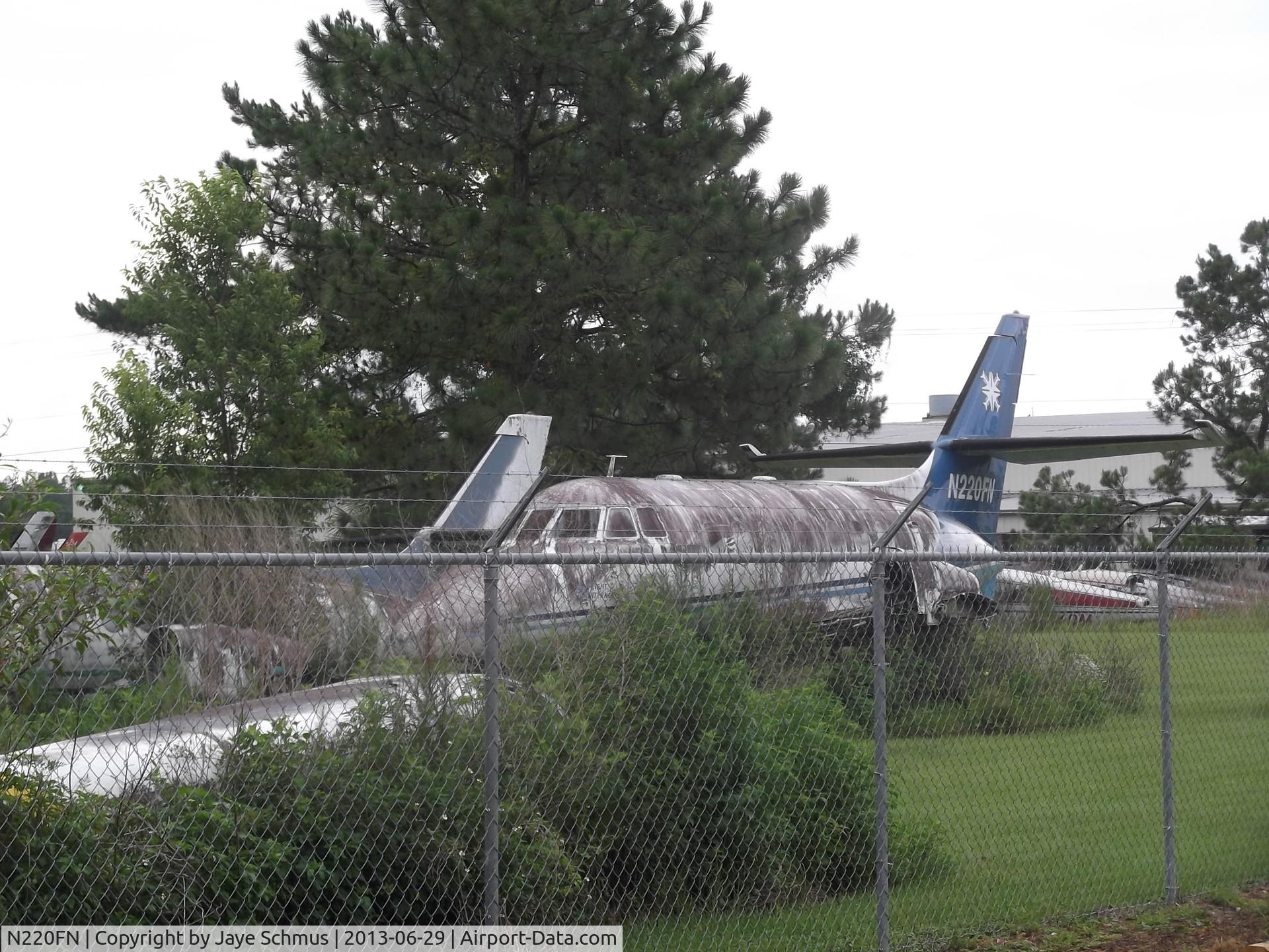 N220FN, 1984 British Aerospace BAe-3102 Jetstream 31 C/N 649, Spotted in the back yard of an aircraft parts and service center in Lake City, FL.