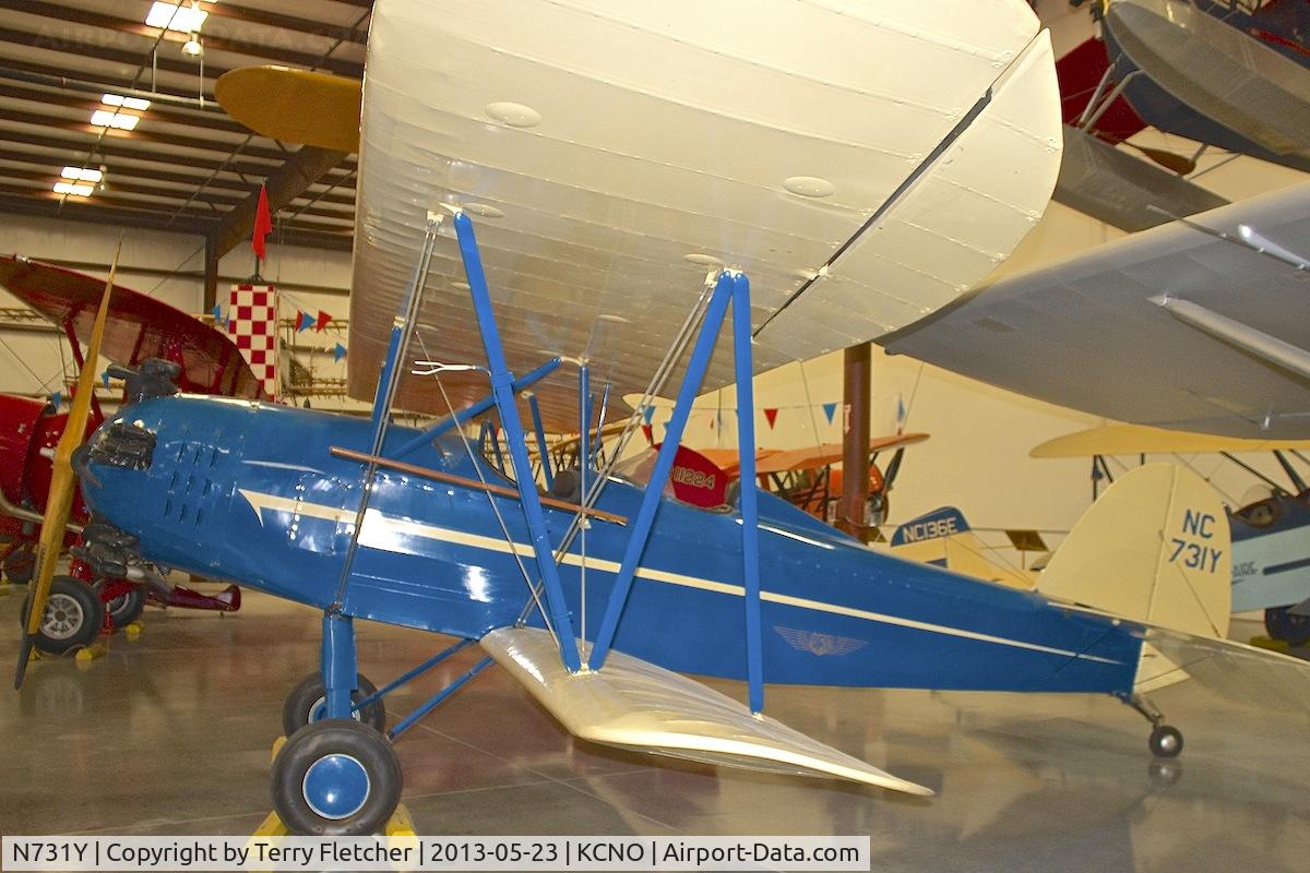 N731Y, 1930 Bird BK C/N 2039-19, At Yanks Air Museum , Chino , California