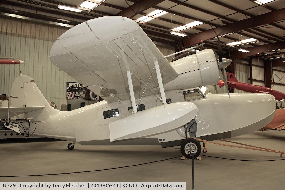 N329, 1945 Grumman G-21A Goose C/N B-140, At Yanks Air Museum , Chino , California