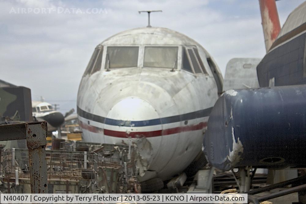 N40407, 1951 Martin 404 C/N 14107, At Yanks Air Museum , Chino , California