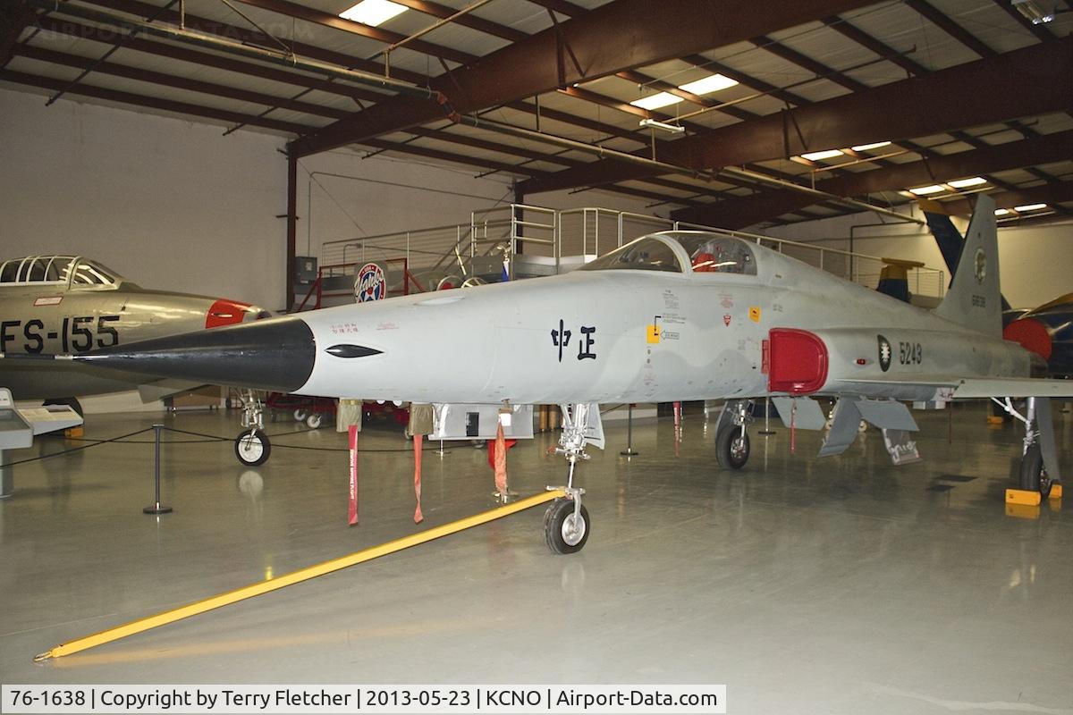 76-1638, Northrop F-5E Tiger II C/N V.1143, At Yanks Air Museum , Chino , California
