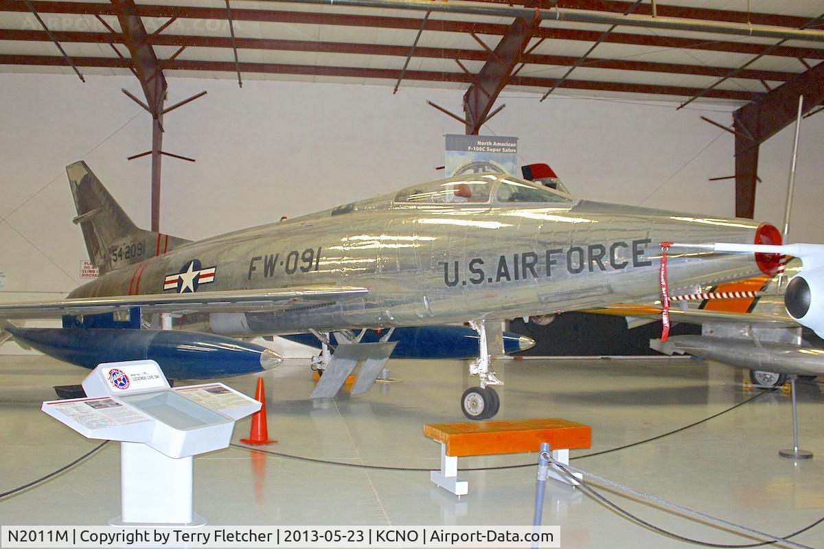 N2011M, 1954 North American F-100C Super Sabre C/N 217-352, At Yanks Air Museum , Chino , California