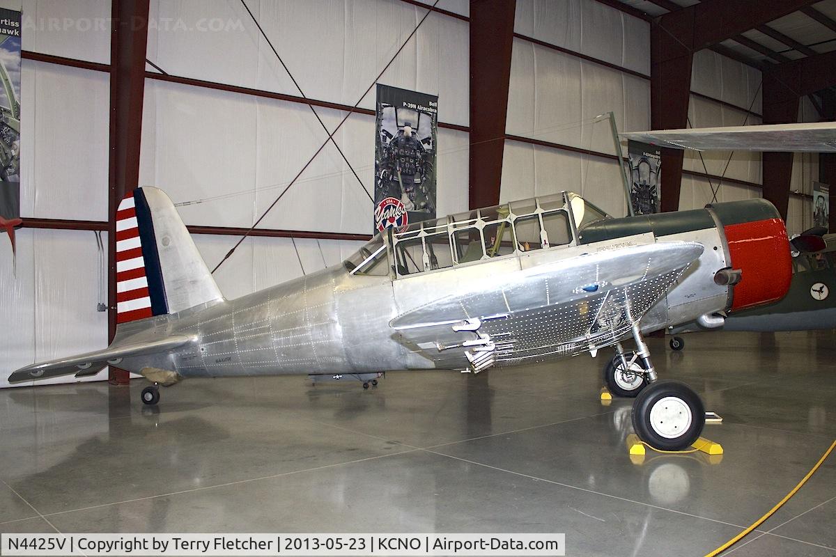 N4425V, Consolidated Vultee BT-13B (SNV-2) C/N 79-326, At Yanks Air Museum , Chino , California