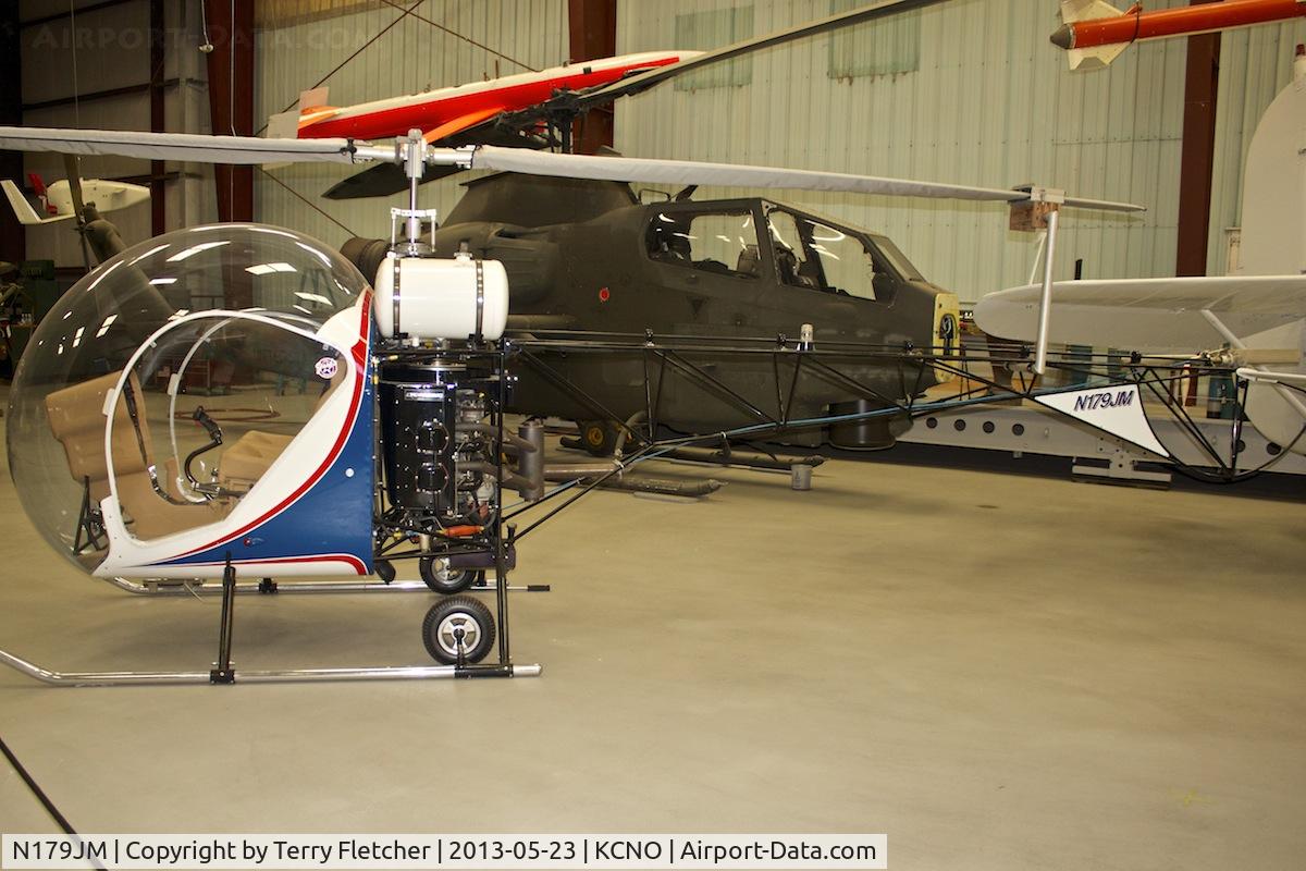 N179JM, 2004 Canadian Home Rotors Safari C/N S2101, At Yanks Air Museum , Chino , California