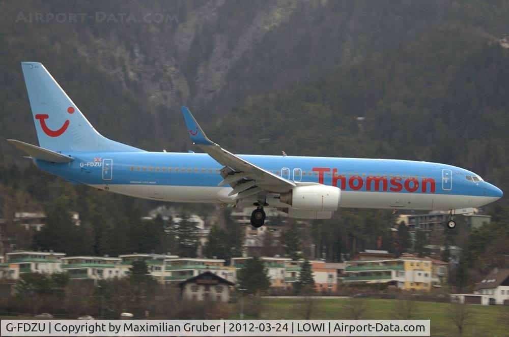 G-FDZU, 2011 Boeing 737-8K5 C/N 37253, 