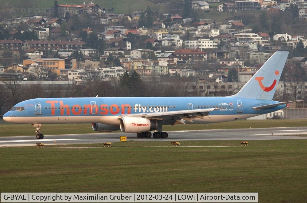 G-BYAL, 1993 Boeing 757-204 C/N 25626, 