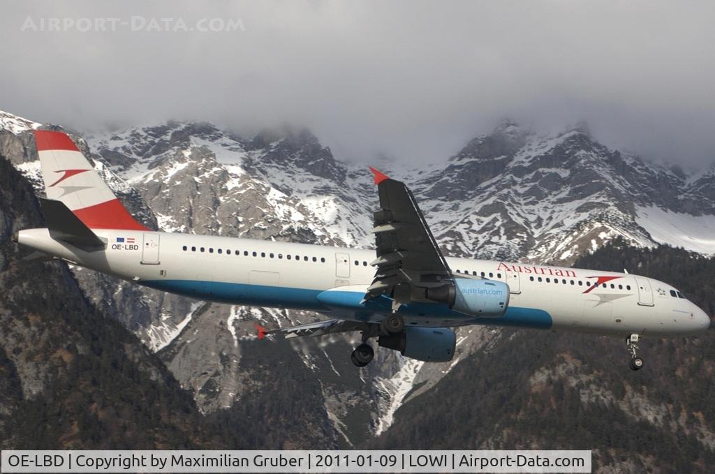 OE-LBD, 1998 Airbus A321-211 C/N 920, 