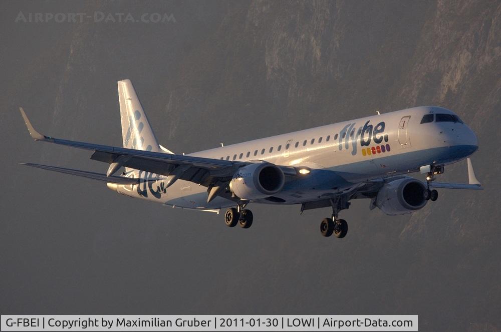 G-FBEI, 2007 Embraer 195LR (ERJ-190-200LR) C/N 19000143, 