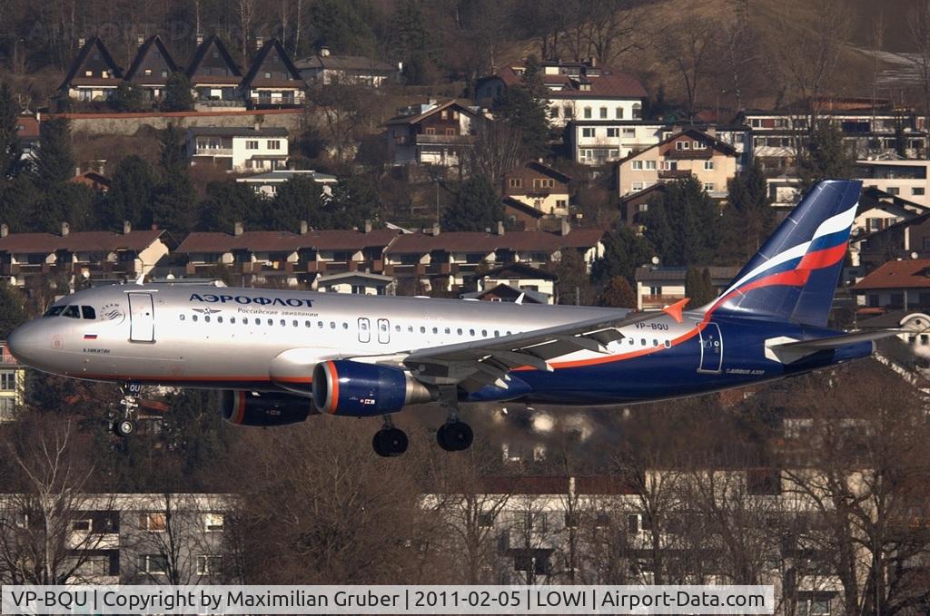 VP-BQU, 2008 Airbus A320-214 C/N 3373, 