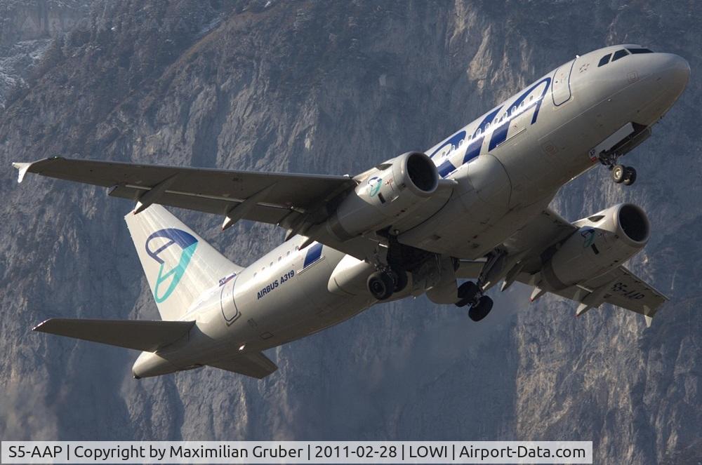 S5-AAP, 2010 Airbus A319-132 C/N 4282, 