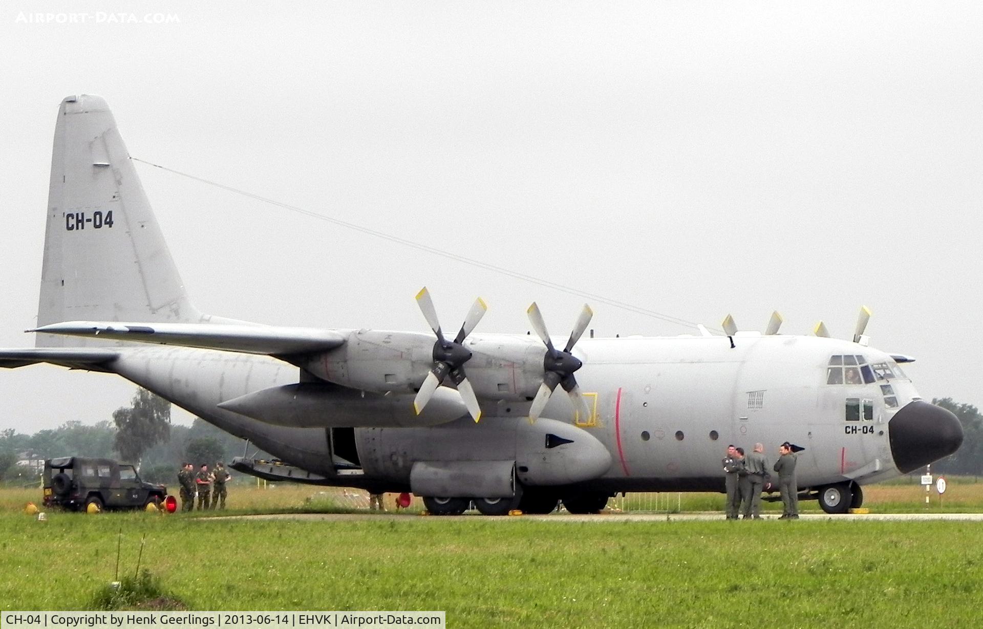 CH-04, 1972 Lockheed C-130H Hercules C/N 382-4467, Airforcedays 14/15 June 2013 Volkel AFB