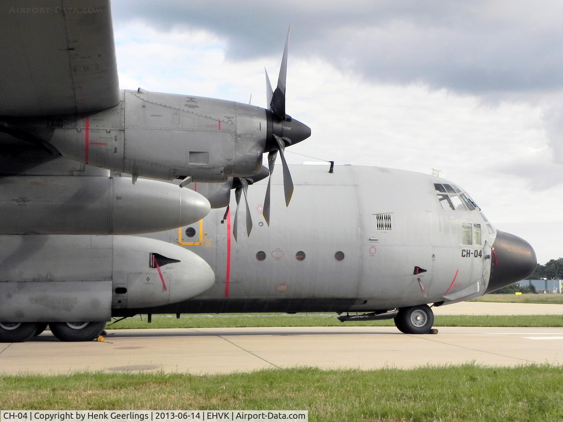 CH-04, 1972 Lockheed C-130H Hercules C/N 382-4467, Airforcedays 14/15 June 2013 Volkel AFB