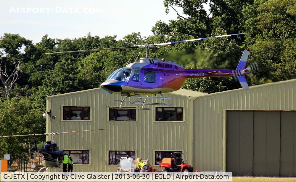 G-JETX, 1981 Bell 206B JetRanger III C/N 3208, Ex: N3898L > G-JETX - Originally owned to, Tripgate Ltd in February 1988 and currently with, Morgan Airborne LLP since March 2012.