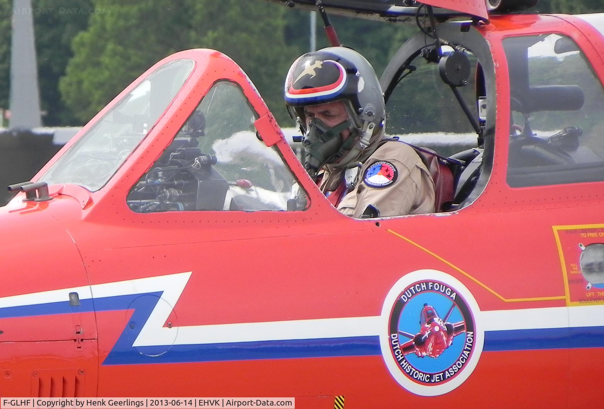 F-GLHF, Fouga CM-170 Magister C/N 406, Airforcedays 14/15 June 2013 Volkel AFB