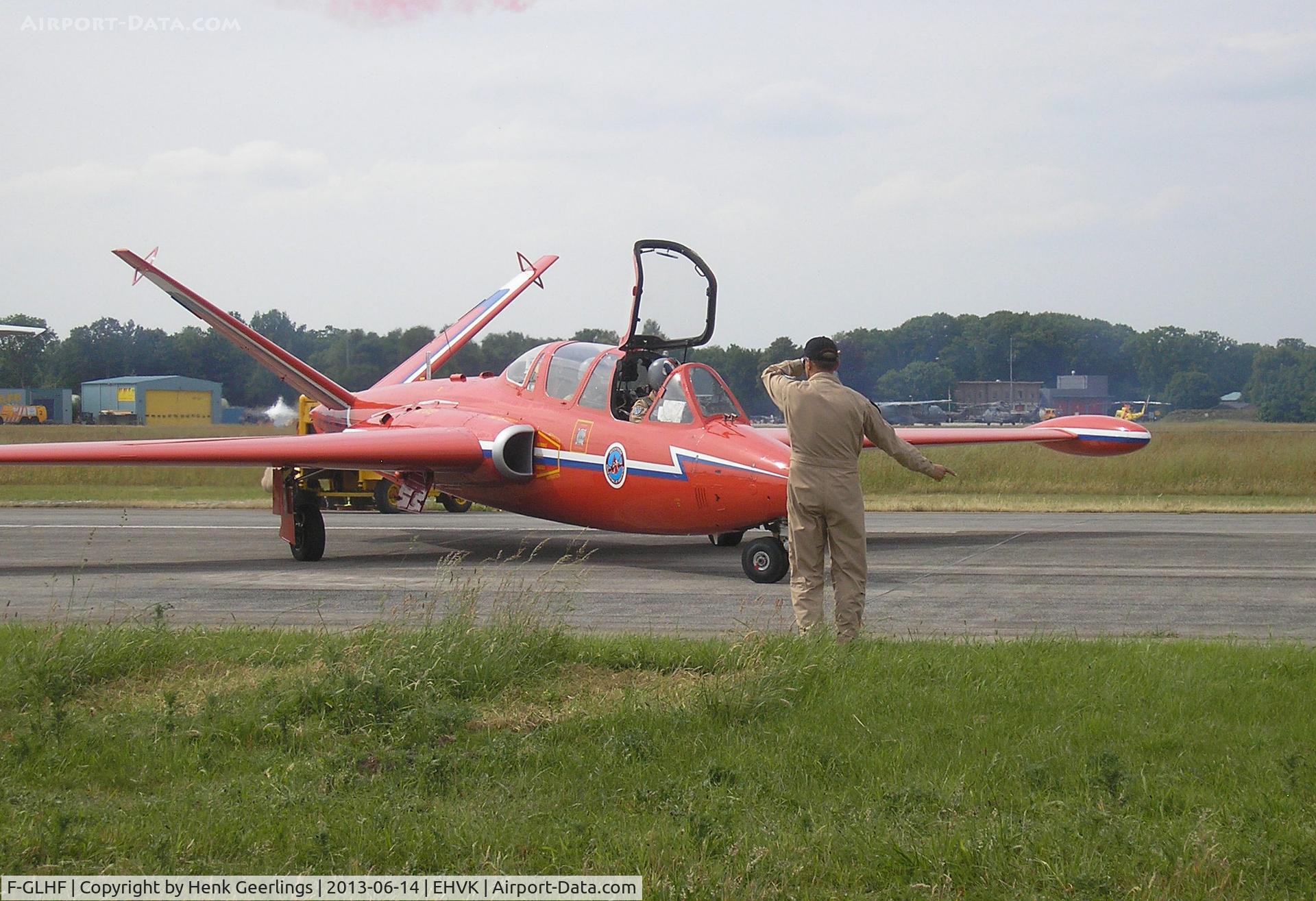 F-GLHF, Fouga CM-170 Magister C/N 406, Airforcedays 14/15 June 2013 Volkel AFB