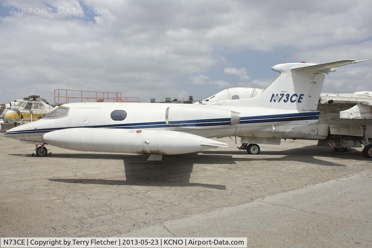 N73CE, 1965 Learjet 23 C/N 23-068, At Yanks Air Museum , Chino , California