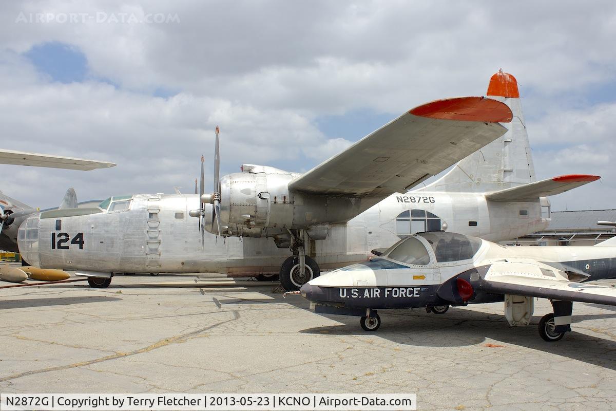 N2872G, 1945 Consolidated Vultee PB4Y-2 C/N 66300, At Yanks Air Museum , Chino , California