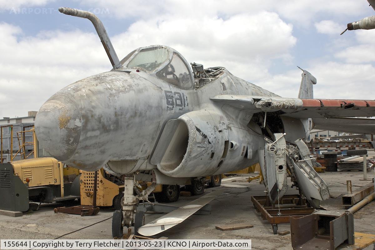 155644, 1968 Grumman A-6E Intruder C/N I-370, At Yanks Air Museum , Chino , California