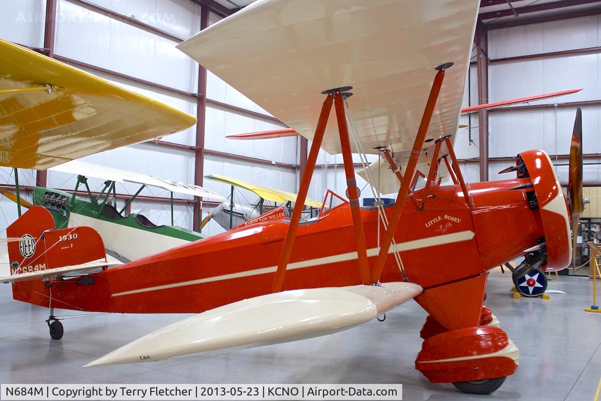 N684M, 1930 Fleet Model 7 C/N 234, At Yanks Air Museum , Chino , California