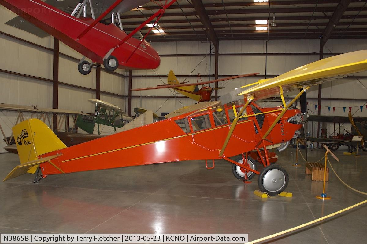 N3865B, 1928 Curtiss-Wright Robin C/N 469, At Yanks Air Museum , Chino , California