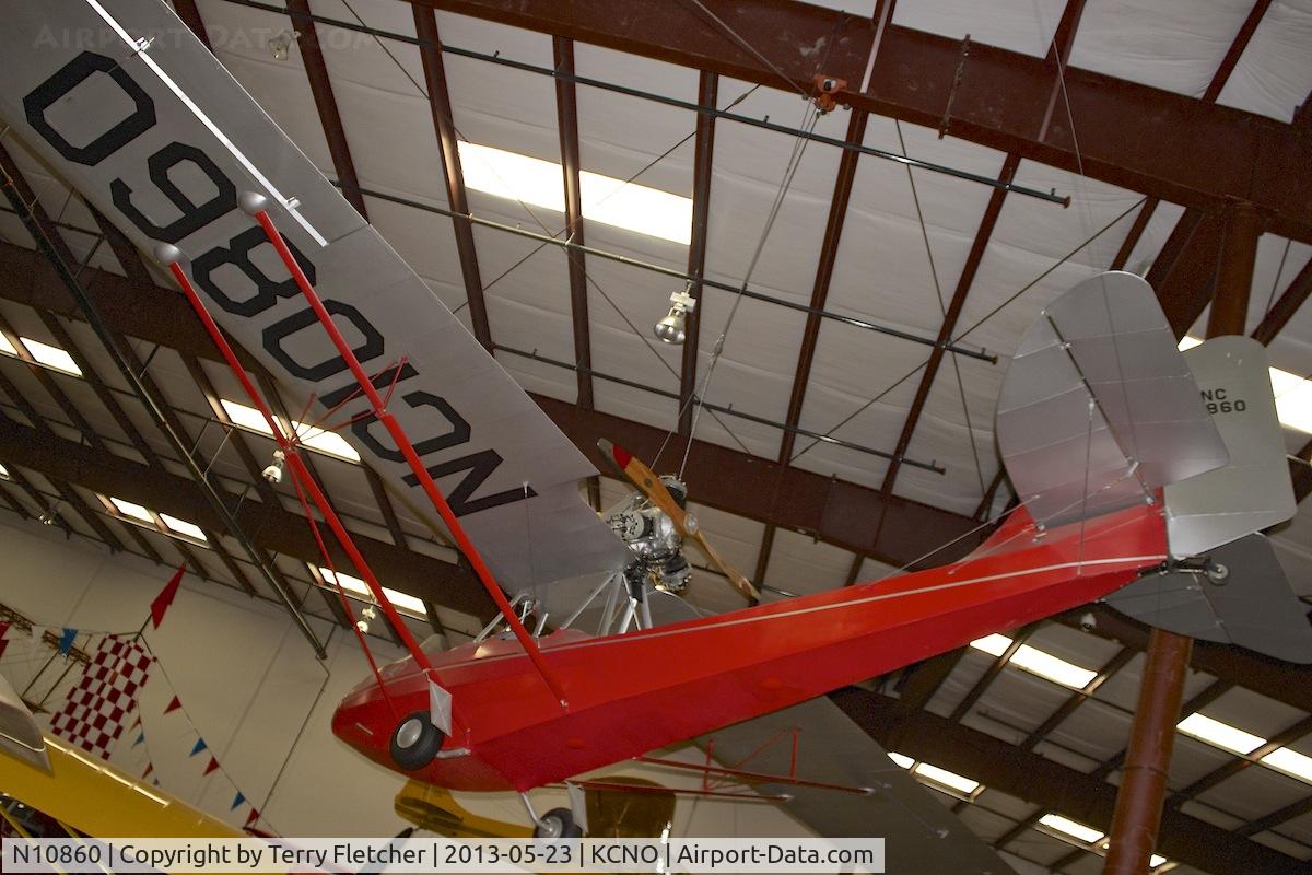 N10860, Curtiss-Wright JR CW1 C/N 1086, At Yanks Air Museum , Chino , California