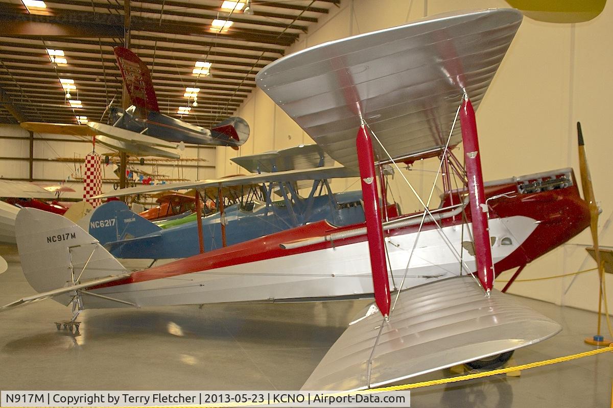 N917M, 1929 Moth Aircraft DH-60GMW Gipsy Moth C/N 118, At Yanks Air Museum , Chino , California