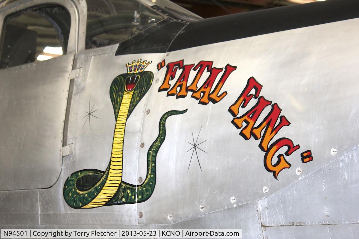 N94501, 1943 Bell P-63C Kingcobra C/N 42-69080, At Yanks Air Museum , Chino , California