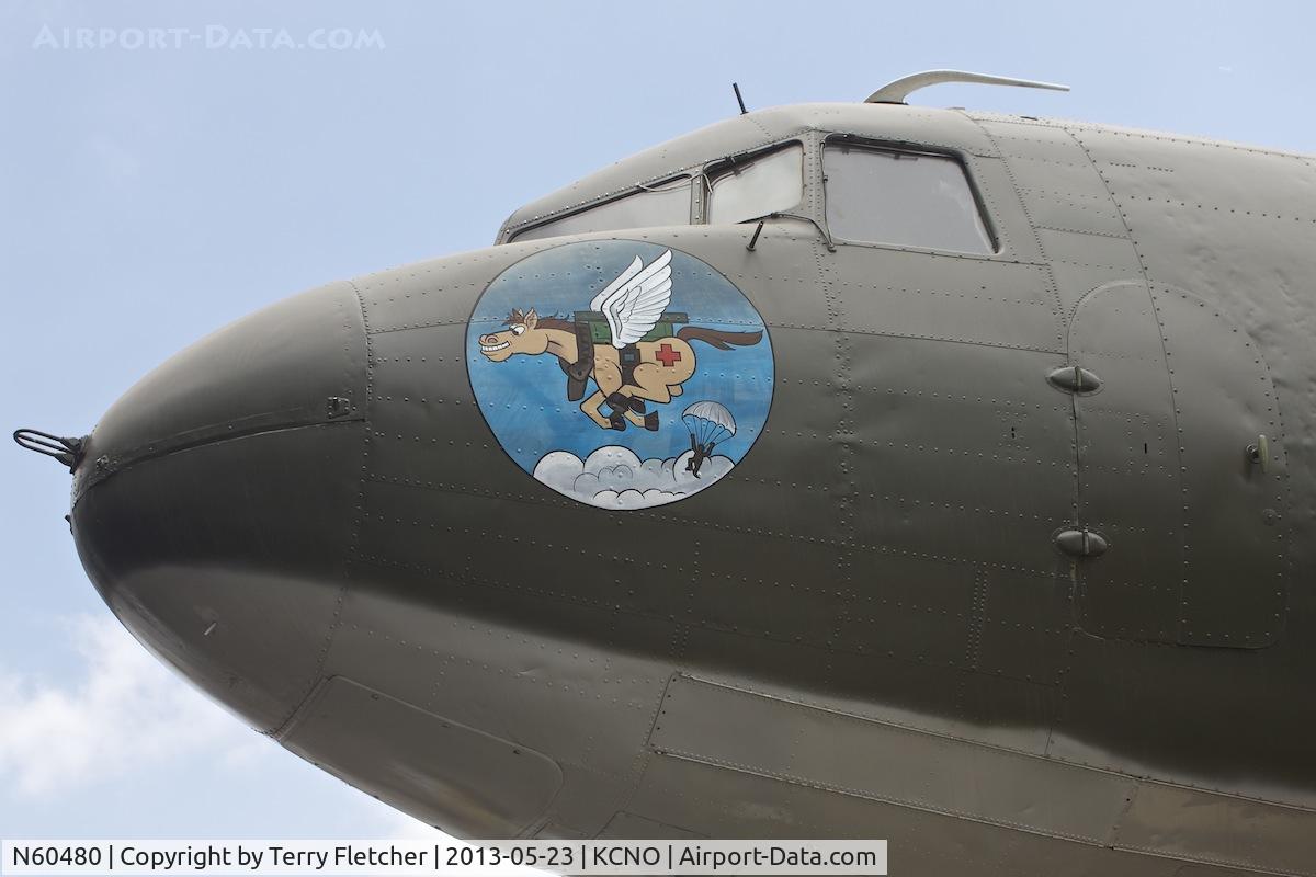 N60480, 1943 Douglas C-47A-30-DL Skytrain C/N 9530, At Yanks Air Museum , Chino , California