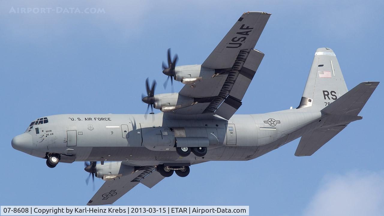 07-8608, 2009 Lockheed Martin C-130J-30 Super Hercules C/N 382-5622, on final RW26