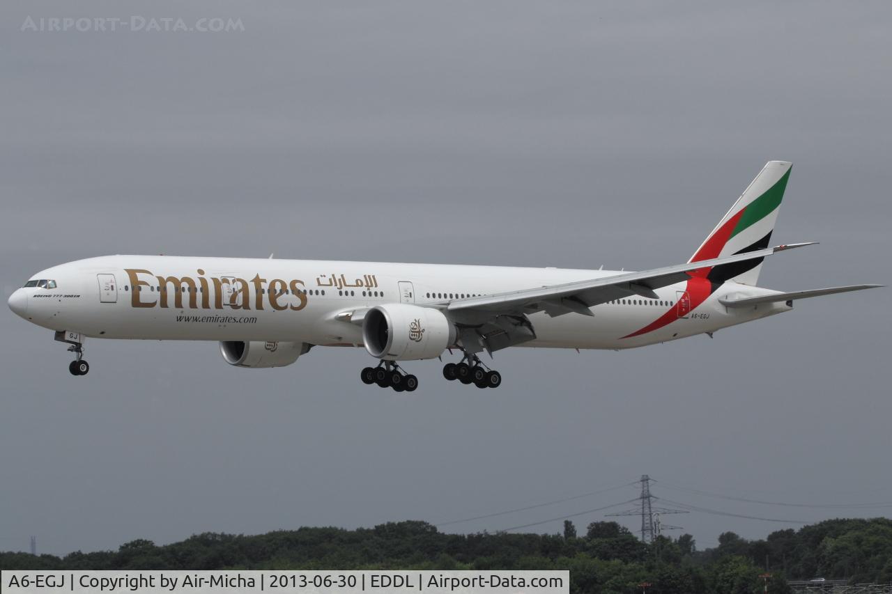A6-EGJ, 2011 Boeing 777-31H/ER C/N 38989, Emirates
