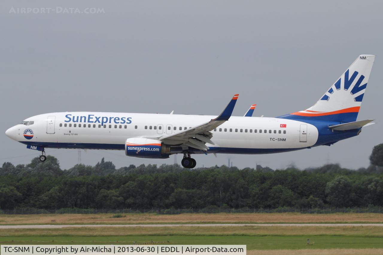 TC-SNM, 2005 Boeing 737-8BK C/N 33023, SunExpress