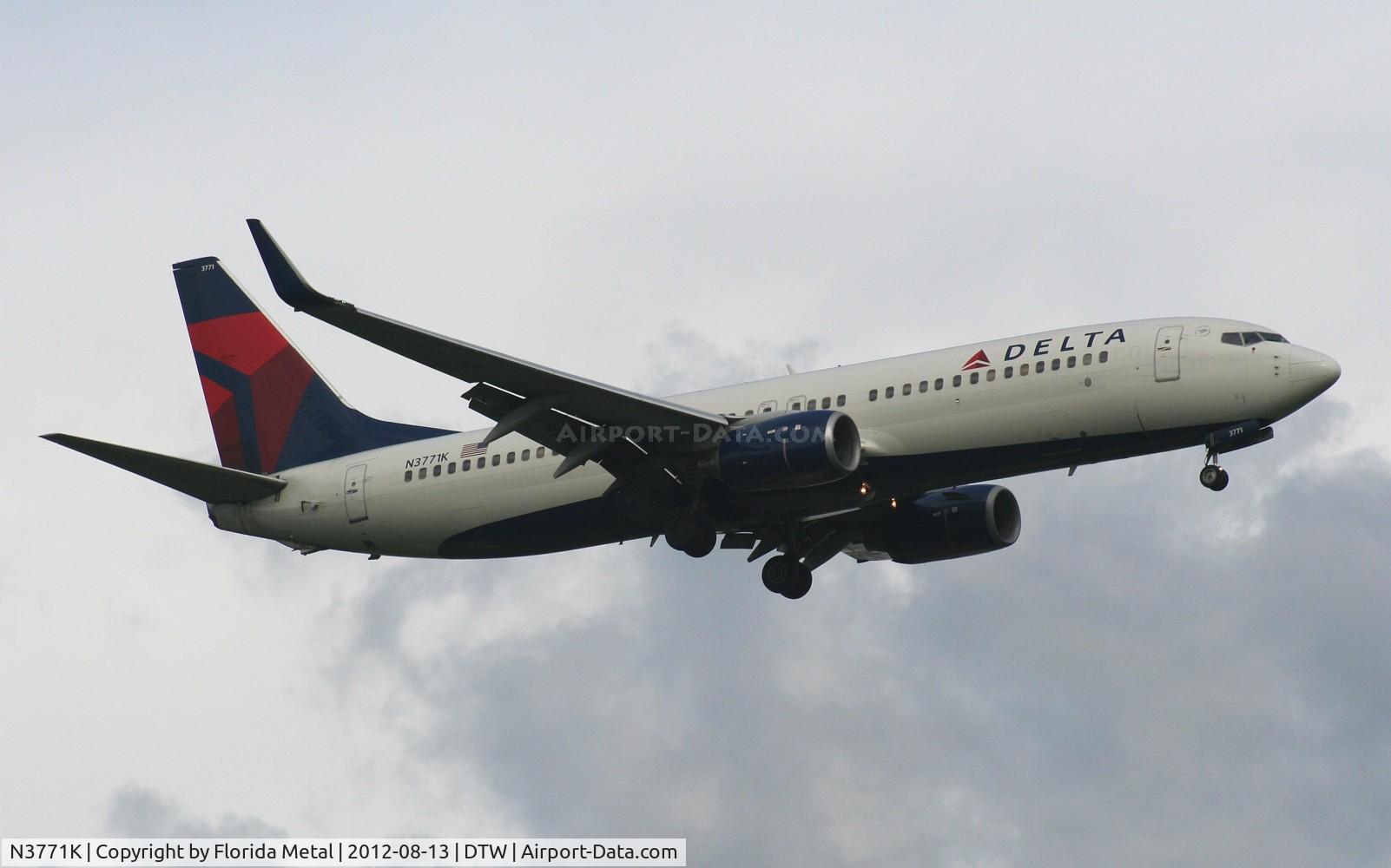 N3771K, 2002 Boeing 737-832 C/N 29632, Delta 737-800
