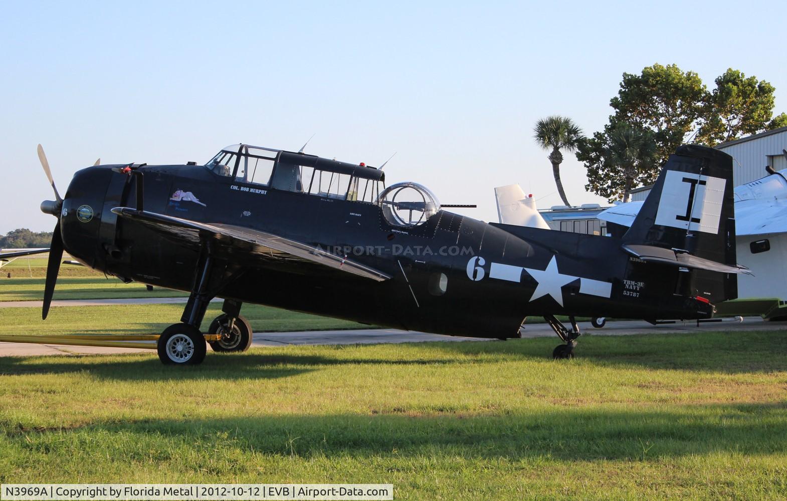 N3969A, Grumman TBM-3E Avenger C/N 53787, TBM-3E Avenger