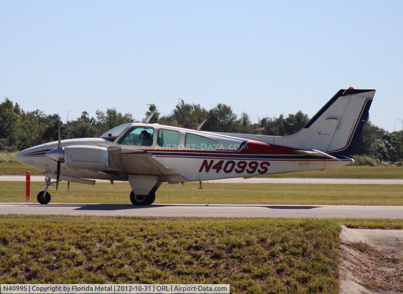 N4099S, 1975 Beech E-55 Baron C/N TE-1037, Beech E-55