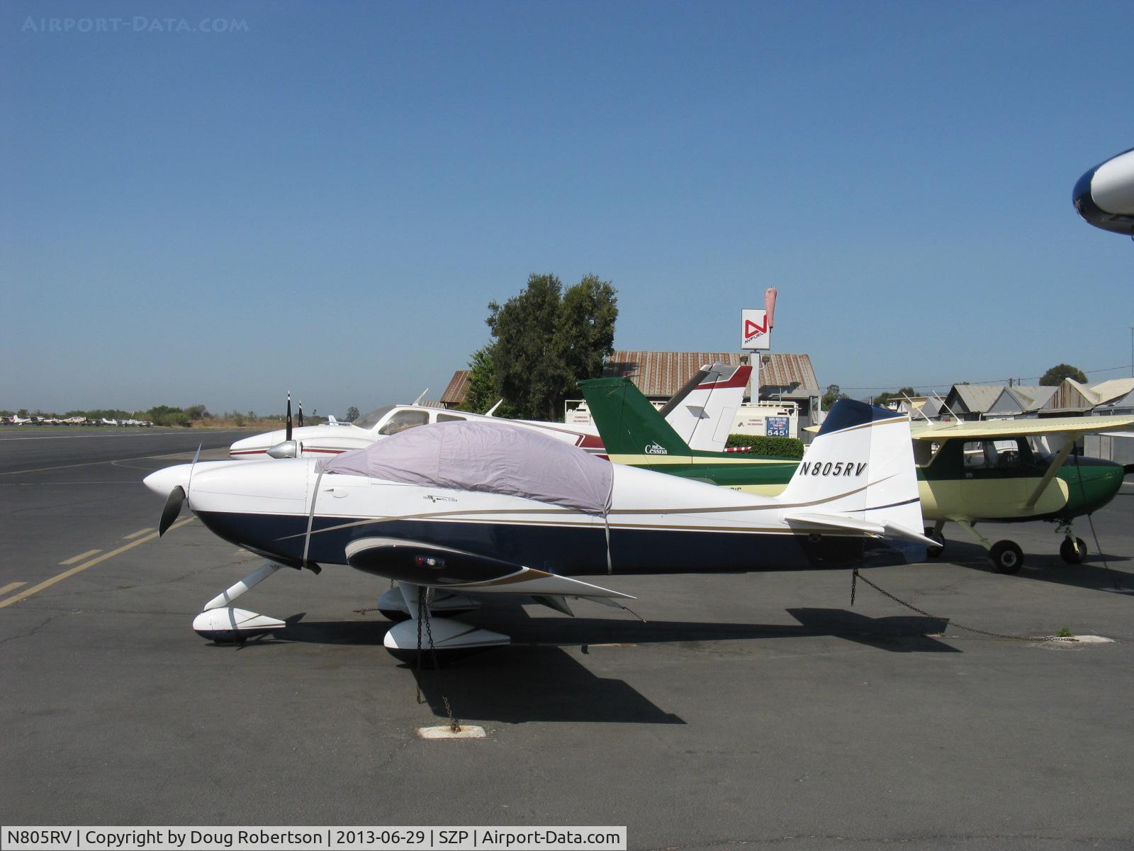 N805RV, 2007 Vans RV-6A C/N 25686, 2007 Dierenfield RV-6A, Lycoming IO-390-X 210 Hp
