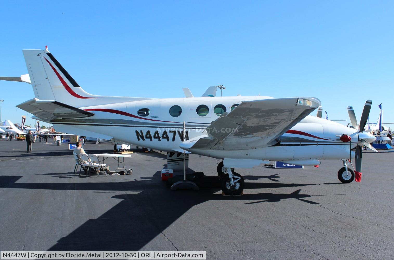 N4447W, 1974 Beech C90 King Air C/N LJ-627, Beech C90 at NBAA