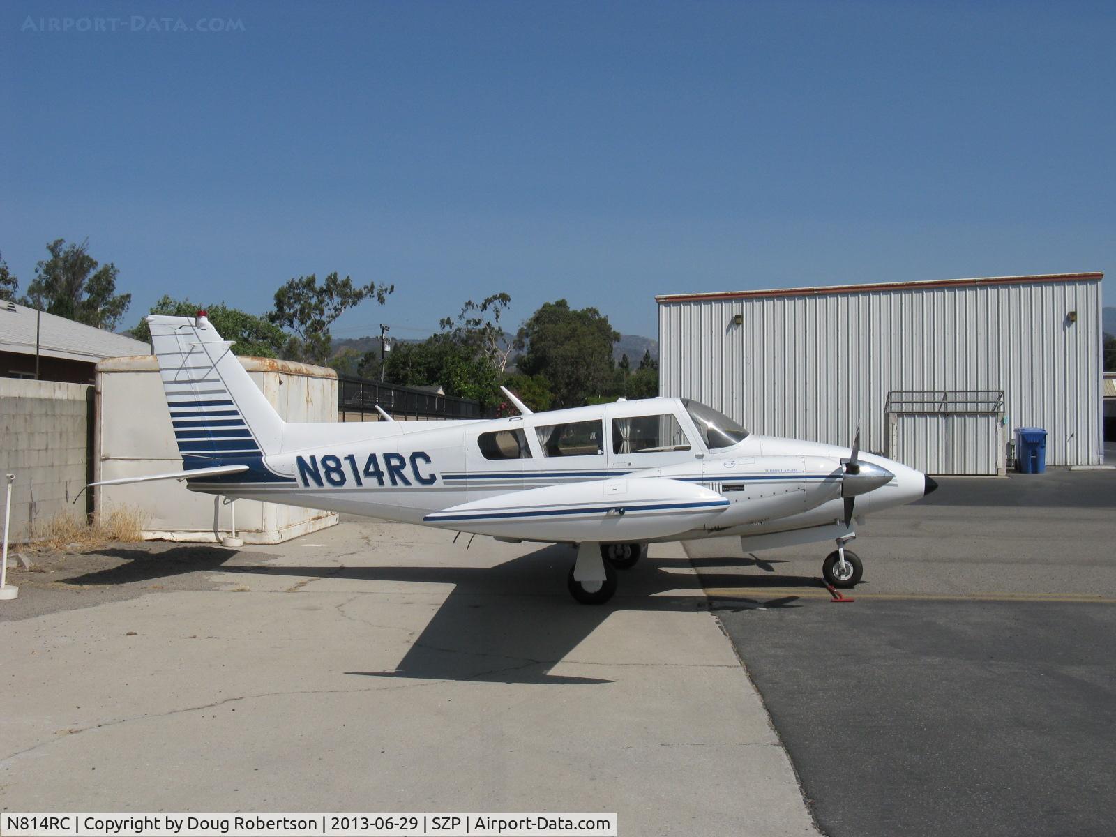 N814RC, 1966 Piper PA-30 Twin Comanche Twin Comanche C/N 301202, 1966 Piper PA-30 TWIN COMANCHE, two Lycoming IO-320 turbocharged, counter-rotating CS props, tip tanks, nose cone radar, excellent appearance twin owned by CFI A&P