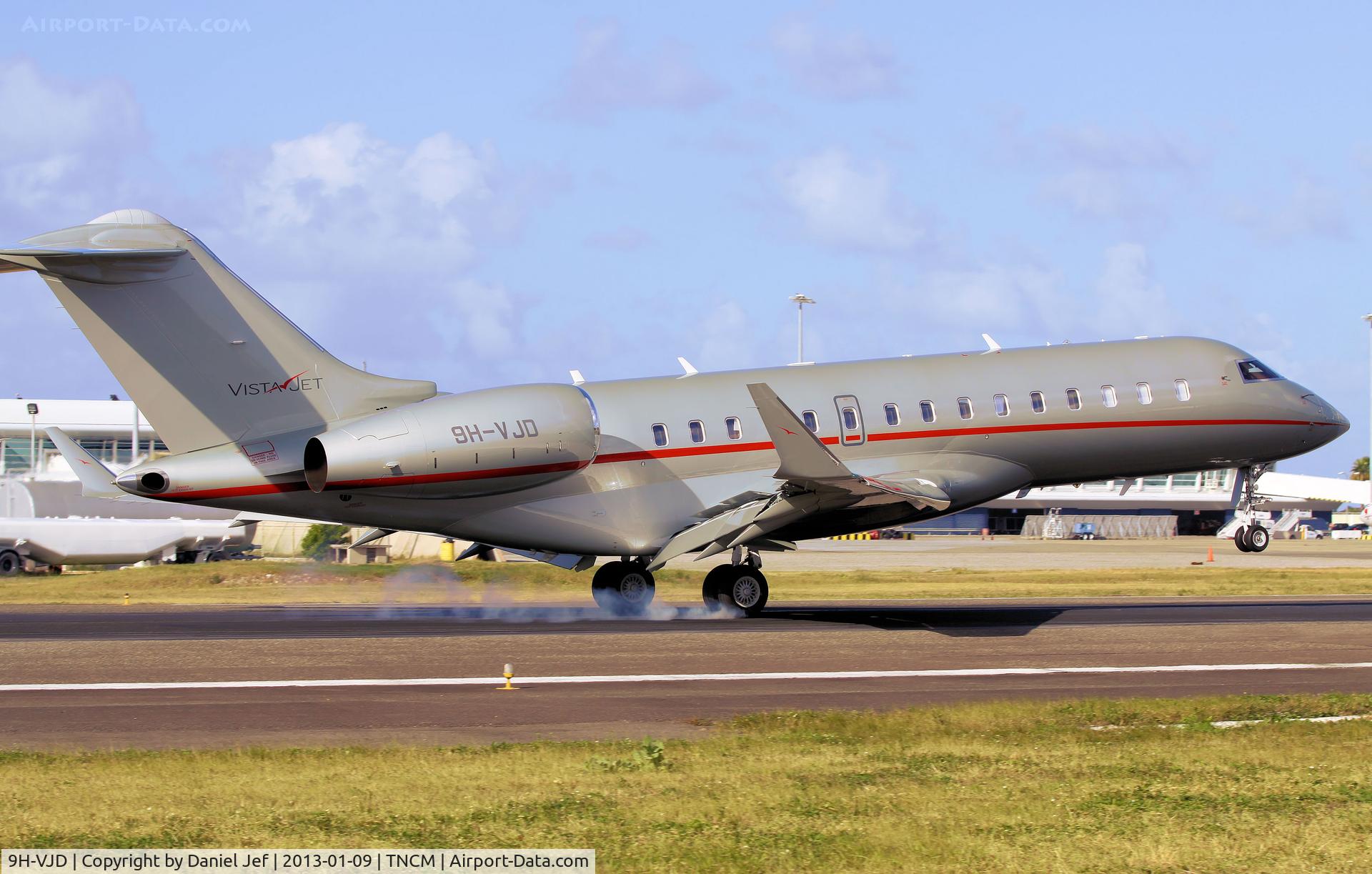 9H-VJD, 2011 Bombardier BD-700-1A10 Global 6000 C/N 9472, 9H-VJD