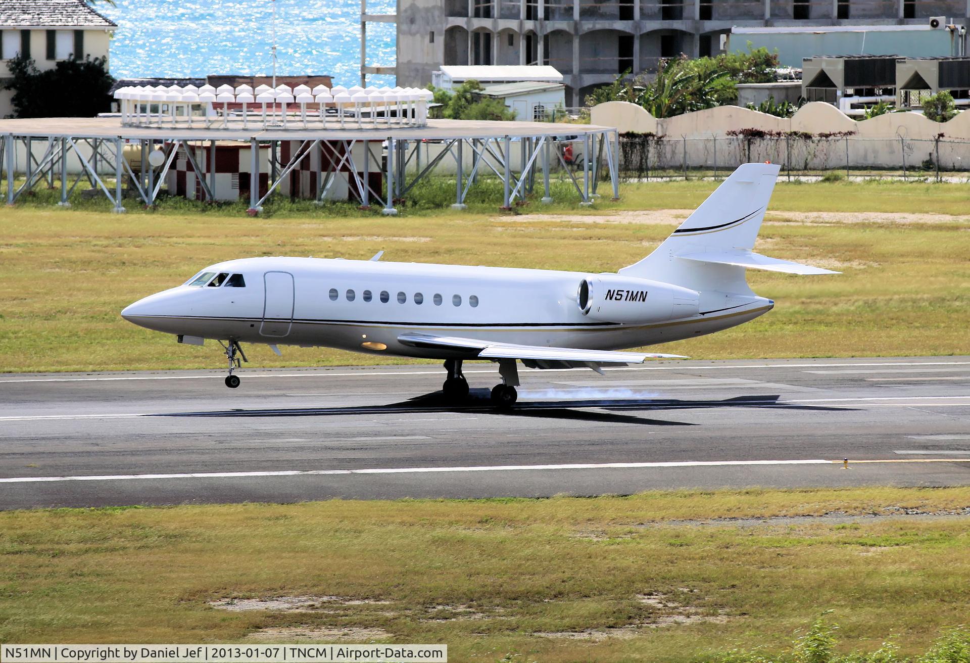 N51MN, 1995 Dassault Falcon 2000 C/N 14, N51MN