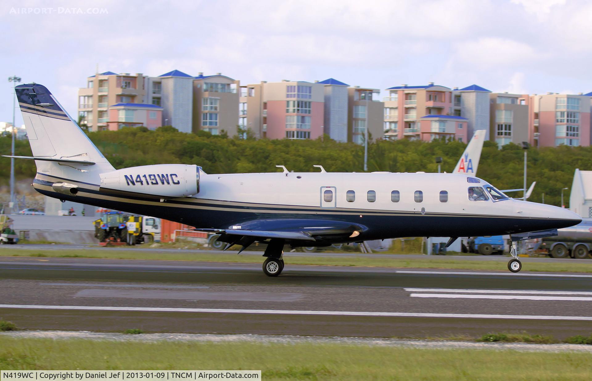 N419WC, 1991 Israel Aircraft Industries IAI-1125 Westwind Astra C/N 053, N419WC