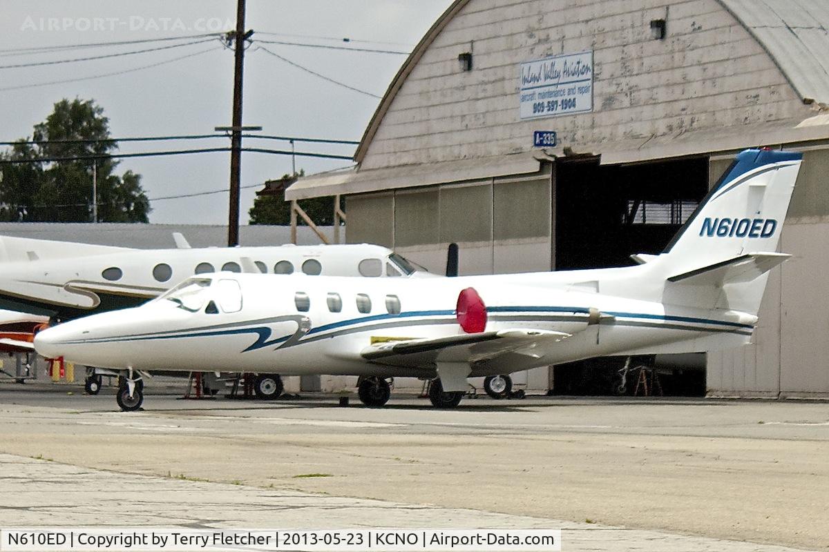 N610ED, 1975 Cessna 500 Citation C/N 500-0241, At Chino