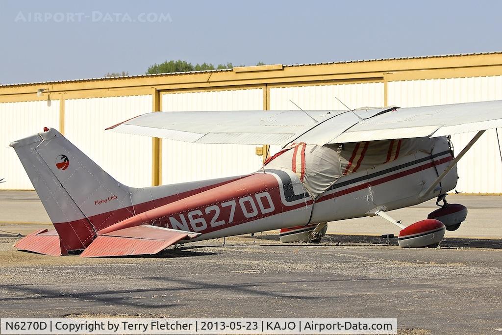 N6270D, 1979 Cessna 172N C/N 17272681, At Corona Municipal , California