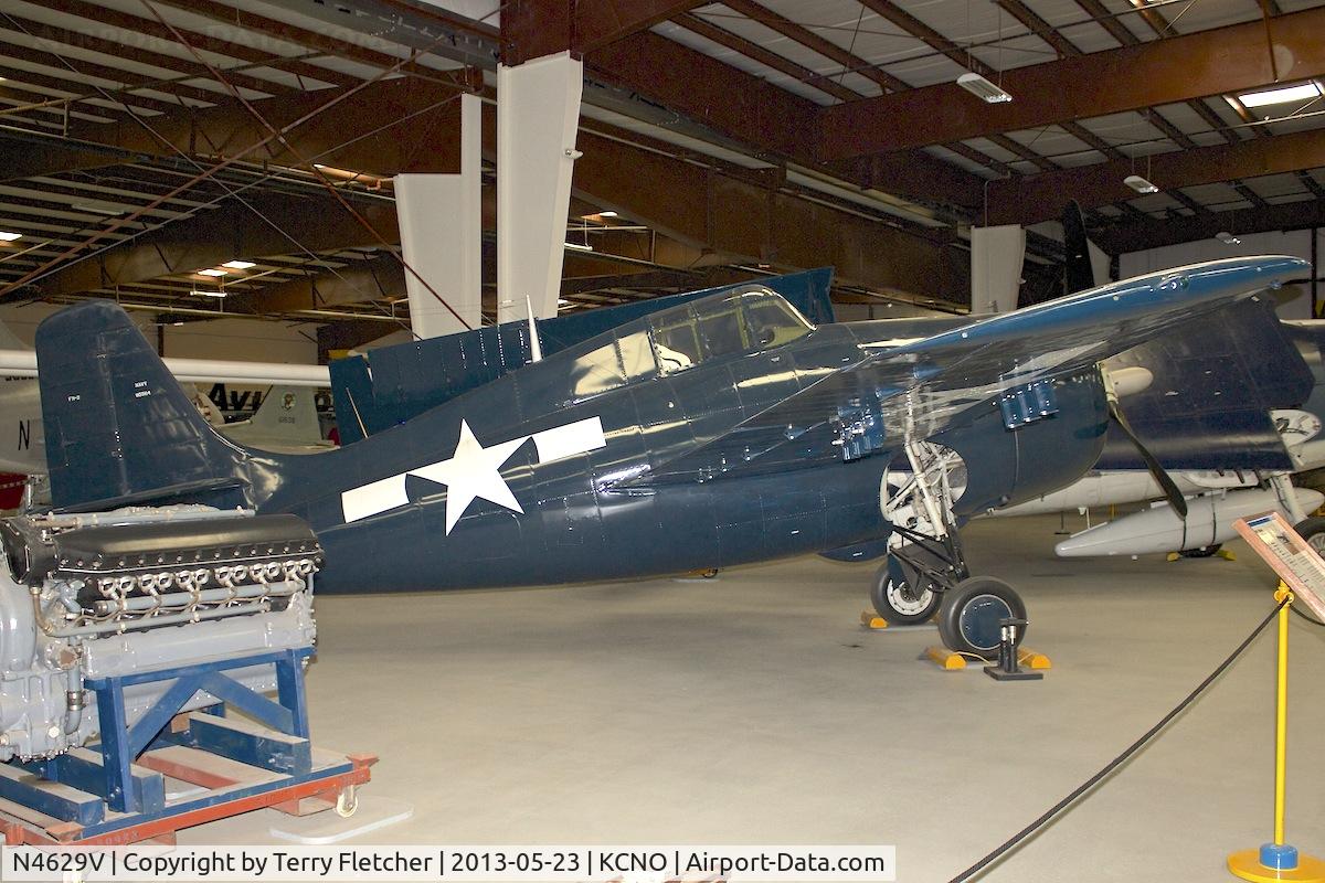 N4629V, General Motors (Grumman) FM-2 Wildcat C/N 5618, At Yanks Air Museum , Chino