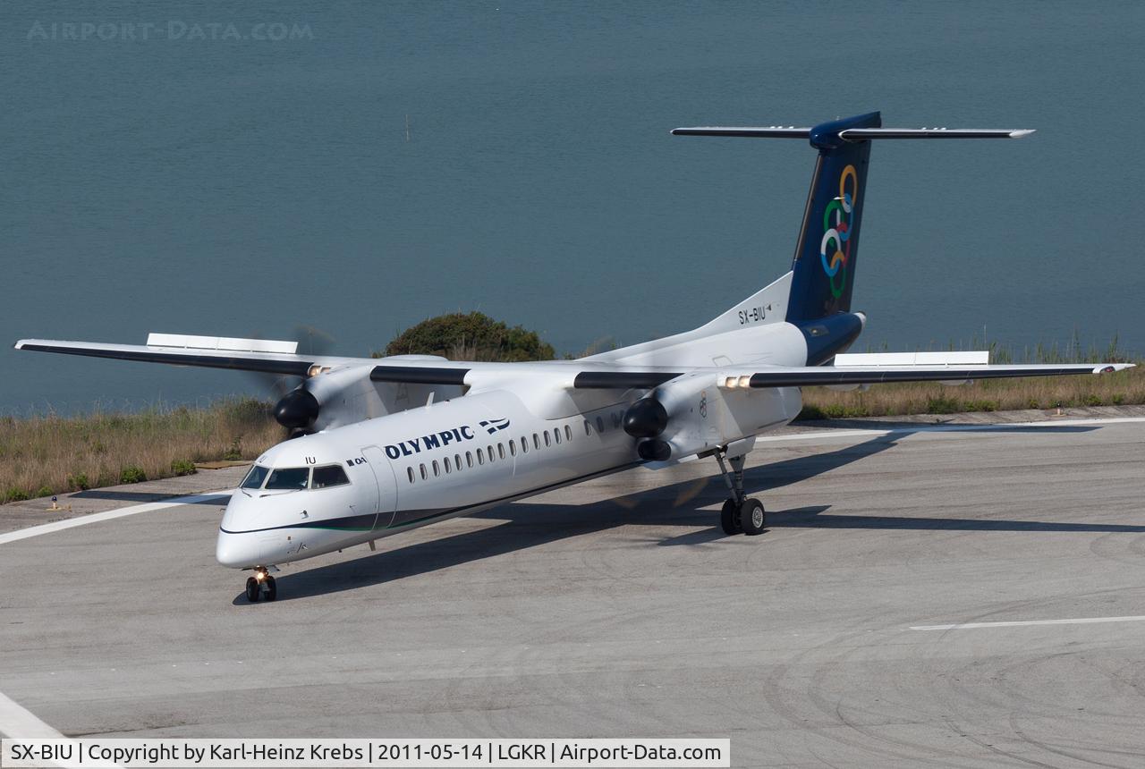 SX-BIU, 2007 De Havilland Canada DHC-8-402Q Dash 8 C/N 4152, Olympic Air
