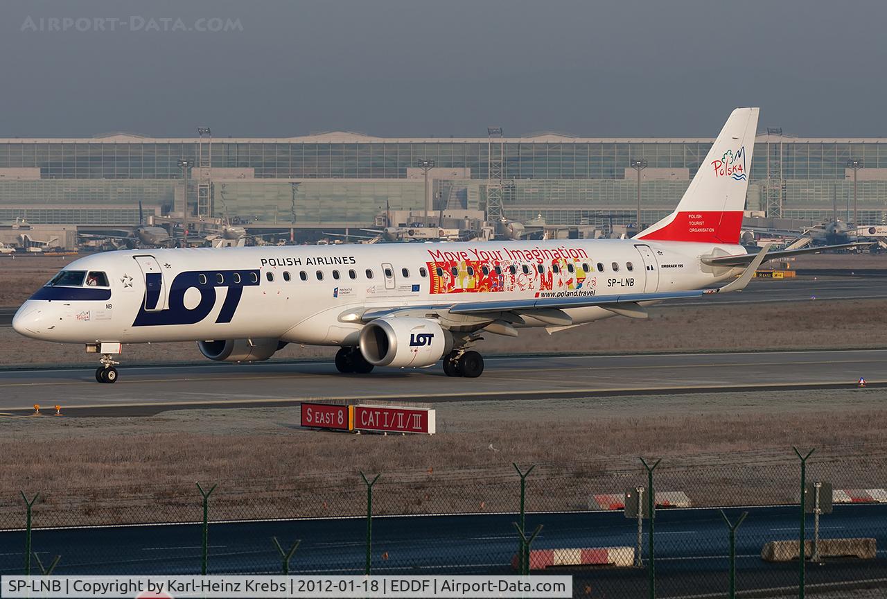 SP-LNB, 2011 Embraer 195LR (ERJ-190-200LR) C/N 19000444, LOT Arlines