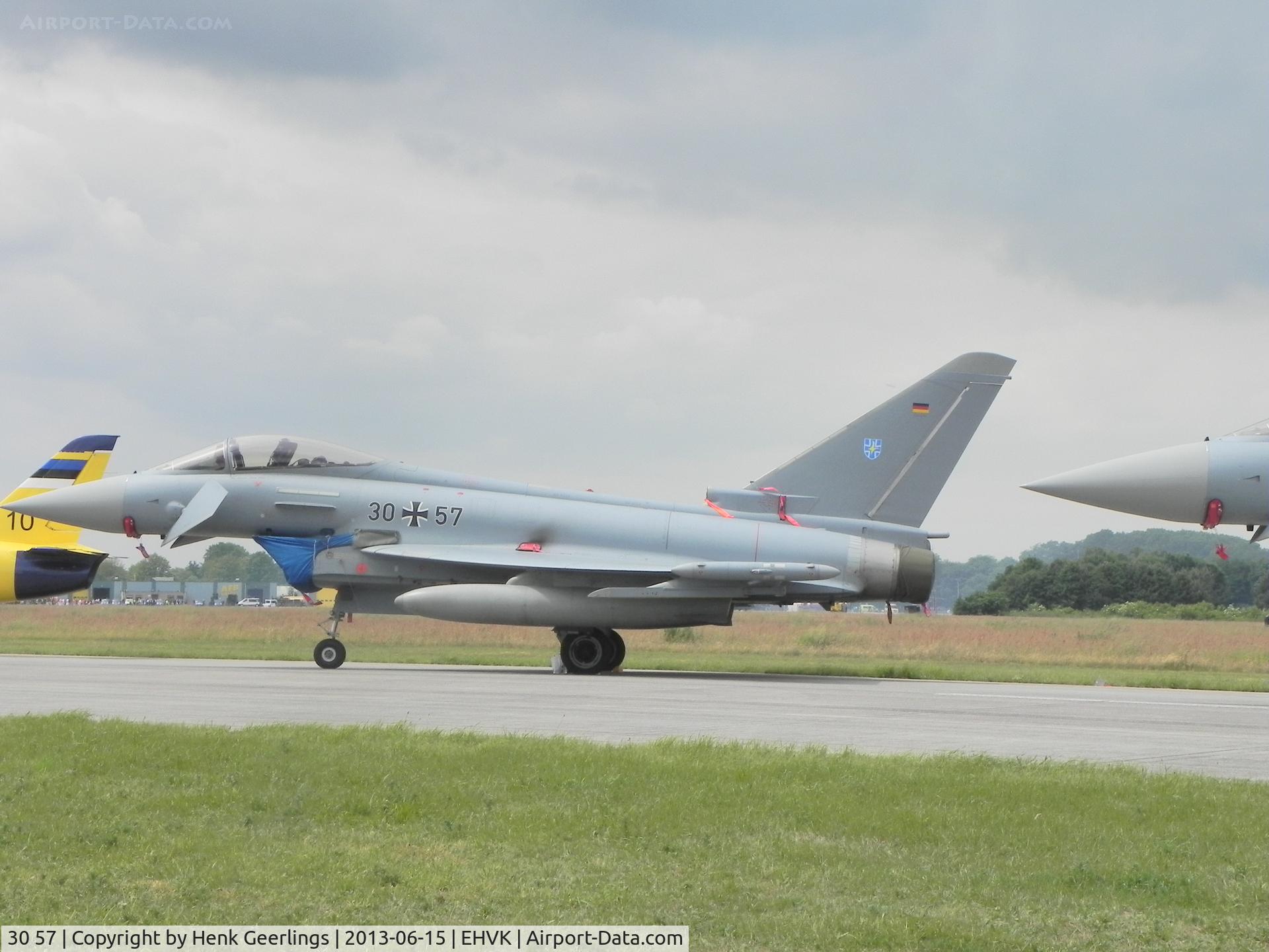 30 57, Eurofighter EF-2000 Typhoon C/N GS041, Airforcedays , 14/15 June  2013 at Volkel AFB