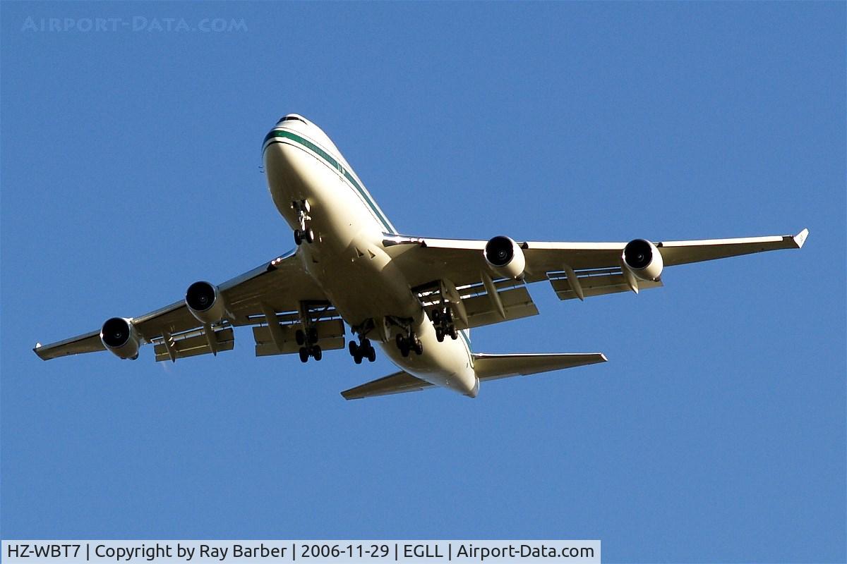 HZ-WBT7, 1992 Boeing 747-4J6 C/N 25880, Boeing 747-4J6 [25880] (Kingdom Holding Co) Home~G 29/11/2006