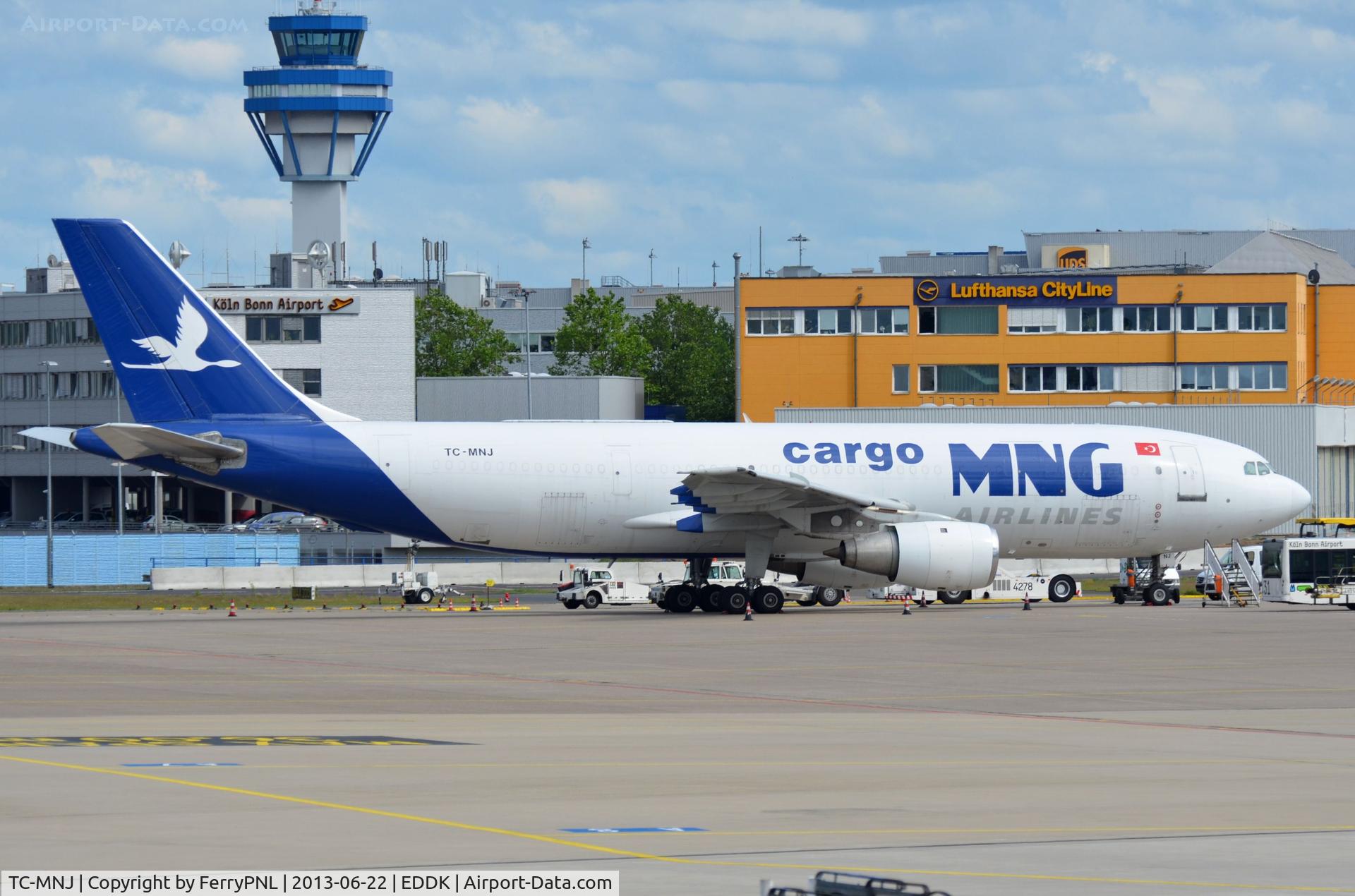 TC-MNJ, 1980 Airbus A300B4-203(F) C/N 123, MNG A300 Freighter in CGN